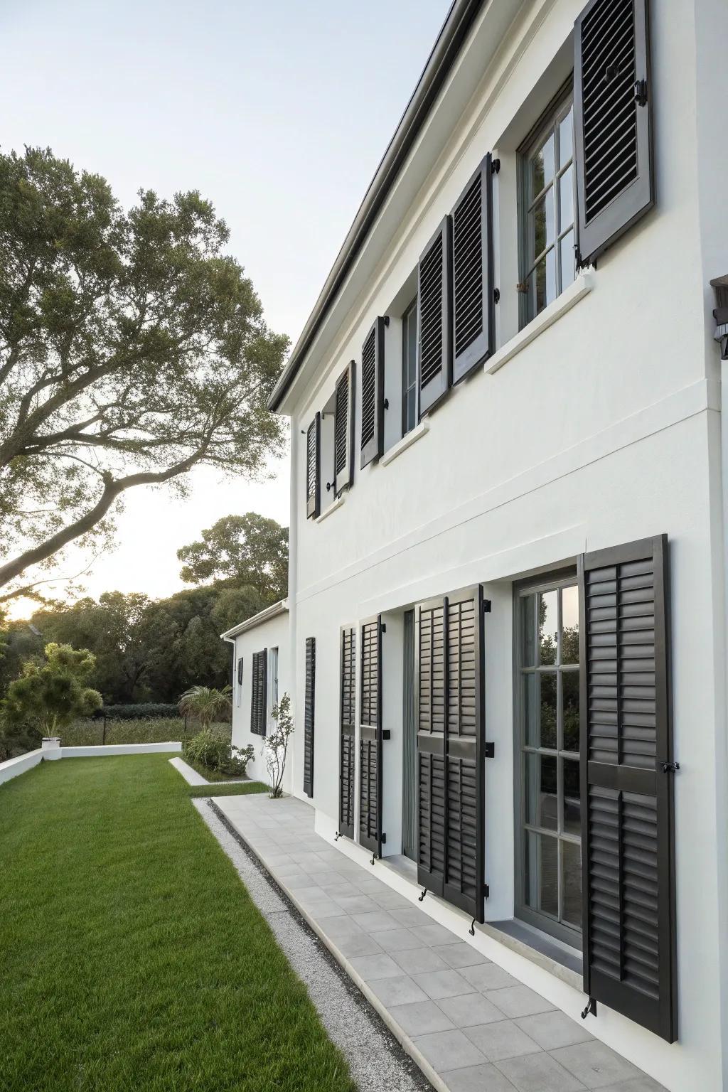 Louvered Shutters
